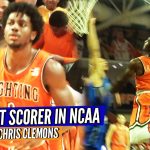 NCAA Leading Scorer Chris Clemons EXPLODES for 48!! Passes Oscar Robertson