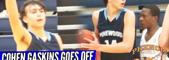 INTRODUCING sophomore Cohen Gaskins … Goes CRAZY for 31 in Playoffs