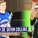#1 Unsigned Senior 6’8″ Devin Collins GOES OFF at Tennessee Phenom 150