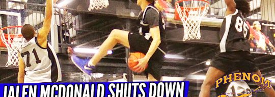 Jalen McDonald SHUTS DOWN the #NCTop80 Dunk Contest! 360 Windmill + More!