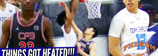 THINGS GOT HEATED!!! CP3 All Stars vs Team CLT at Phenom Stay Positive!!! Raw Game Highlights
