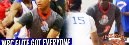 WBC Elite Got EVERYONE Hype … College Coaches Gone LOVE These PGs || Team RAW Highlights