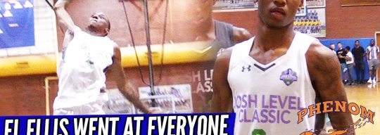 Elbert Ellis Went At EVERYONE with a 40 BALL in Final High School Showing!!
