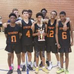 Team Synergy wins a tight one in the 17u Red Bracket-Bronze Championship