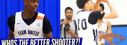Anthony Breeland or Donovan Atwell … Which Teammate is the Best Shooter in NCs Freshman Class'!