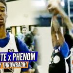 Phenom Mixtape Throwback: Coby White as a HS junior at #NCTop80