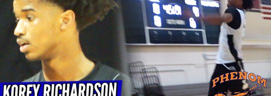 EXPLOSIVE!!! Korey Richardson is a True Point Guard!!
