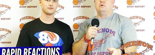 RAPID REACTIONS — Phenom’s Team Camp Session 1