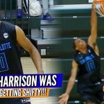 Cyncier Harrison Feelin’ Bouncy!! Pull-Up Game was CRAZY at Champion Showcase