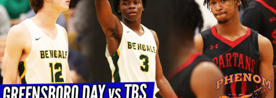 Carson McCorkle x Cam Hayes x Jadun Michael … Greensboro Day vs. Burlington School RAW Highlights