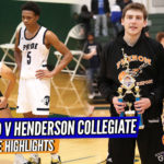 Creighton Lebo TOOK OVER Javonte Waverly Was ELITE! Greenfield x Henderson Collegiate RAW Highlights