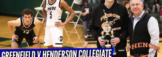Creighton Lebo TOOK OVER Javonte Waverly Was ELITE! Greenfield x Henderson Collegiate RAW Highlights