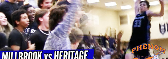 Is Millbrook the Best Public School Team in NC'! Millbrook vs. Heritage Full Game RAW Highlights