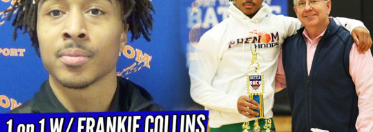 1-on-1 w/ Top 60 Frankie Collins; 2021 PG Talks New Team and Recruiting Update!