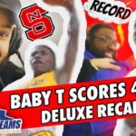 16 y/o SCORES 40'! Baby T BREAKS SCORING RECORD + Justin Wright SLIGHT GLAZE as State Champs CLASH!
