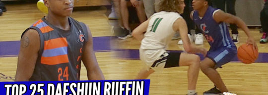 Is 5’9 Daeshun Ruffin the Country’s Best Sub-6′ BUCKET GETTER'! #THEJohnWall 3 Game Raw Highlights