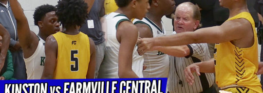 Farmville Central BIG 3 TOO MUCH for Kinston in HIGHLY ANTICIPATED MATCH UP! Raw Game Highlights