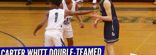 Carter Whitt vs DOUBLE TEAMS as Leesville Rd TOPS SE Raleigh; Raw Game Highlights