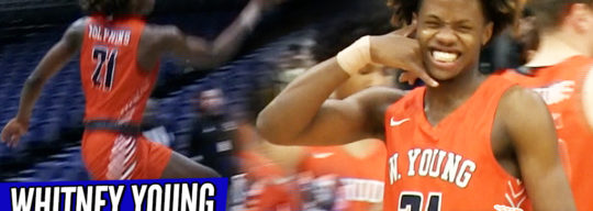 Duke Signee DJ Steward Leads Whitney Young! Sangolay Nije, Tyler Beard RAW Beach Ball Highlights!!