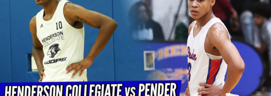 HIGHLIGHTS: Javonte Waverly vs JaJuan Carr; Henderson Collegiate Takes Down Pender HS!