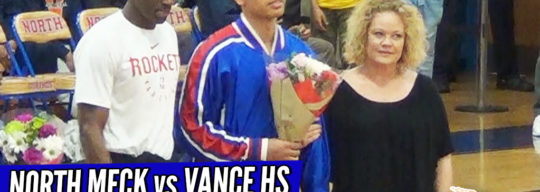 HIGHLIGHTS: GA Tech Commit Tristan Maxwell DROPS 26 vs Vance HS on Senior Night!