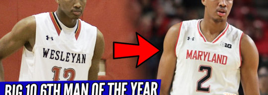 HIGHLIGHTS: BIG10 Sixth Man of the Year; Maryland’s Aaron Wiggins Throwback HS Footage!