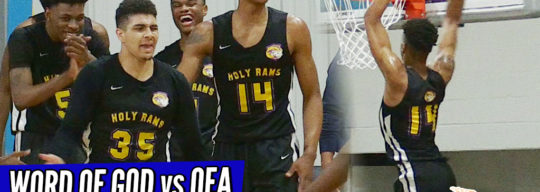 HIGHLIGHTS: Po’Boigh HITS 7 STRAIGHT 3s; Word of God Takes Down QEA at PHR X HoopState Championship!