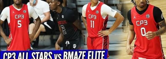 HIGHLIGHTS: CP3 All-Stars FIRST GAME BACK vs BMAZE Elite 17 (Top 10 Jahseem Felton/Brandon Hatfield)