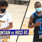 HIGHLIGHTS: JJ Moore vs Isaiah Tate DECIDED ON THE LAST SHOT! Kings Mtn. vs Hunter Huss HS!