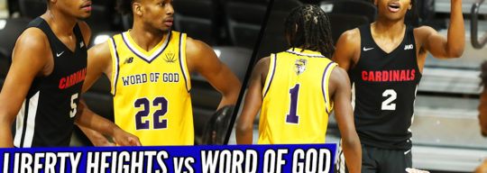 HIGHLIGHTS: Top 40 Jonas Aidoo vs Top 150 Jai Smith; Liberty Heights vs Word of God!