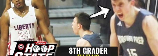 8th Grader Eli Ellis EXPLODES in Final 4: Liberty Heights vs Moravian Prep #HoopStateChampionship​