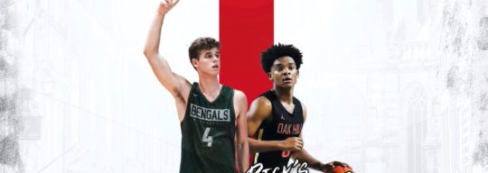 The Battle of the Goats match up at the Carmel Christian Tip-Off