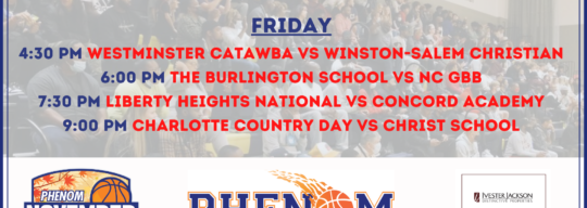 Matchups to Watch at Phenom November Classic (Friday)