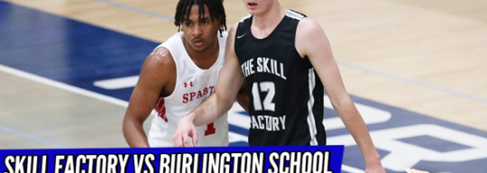 HIGHLIGHTS: Burlington School Put on a DEFENSIVE Clinic in Win over TSF at #TylerLewisHoopFest