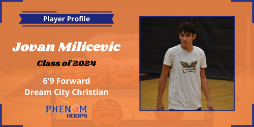 Showing his full arsenal: 2024 6’9 Jovan Milicevic (Arizona Unity)