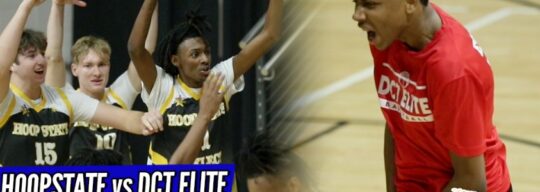 HIGHLIGHTS: Hoopstate Select vs DCT Elite 17U Championship was LOADED with TALENT!!!