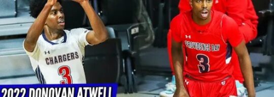 HIGHLIGHTS: UNCG Freshman Donovan Atwell AAU/HS Highlights from 2022 Season