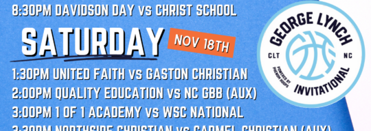Phenom Schedule Announcement: George Lynch Invitational