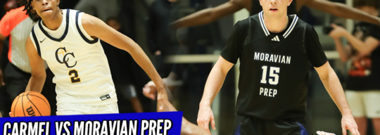 Highlights: Eli Ellis goes for 34pts for Moravian Prep, while ’24 Kameron Taylor puts on a show