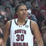 Collin Murray-Boyles (South Carolina) flourishing early as a freshman