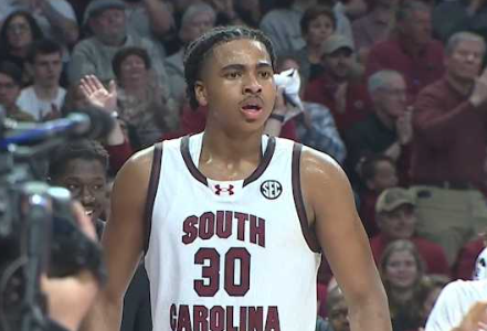 Collin Murray-Boyles (South Carolina) flourishing early as a freshman