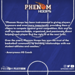 We Deliver What Others Promise: Why Phenom Hoops is the platform for your organization