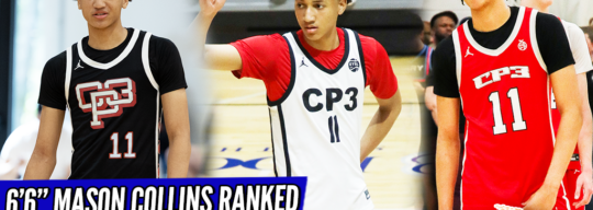 6’6″ Mason Collins RANKED 20TH in 2028 by ESPN! Phenom Hoops Raw Highlights