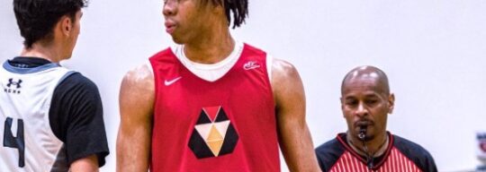 2026 6’8 Julius Avent proves to be a force at the Top 100 Camp