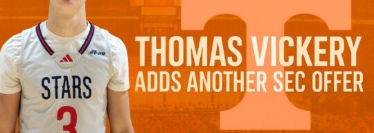 They Stand High On My List: 2027 Thomas Vickery Talks New Tennessee Offer
