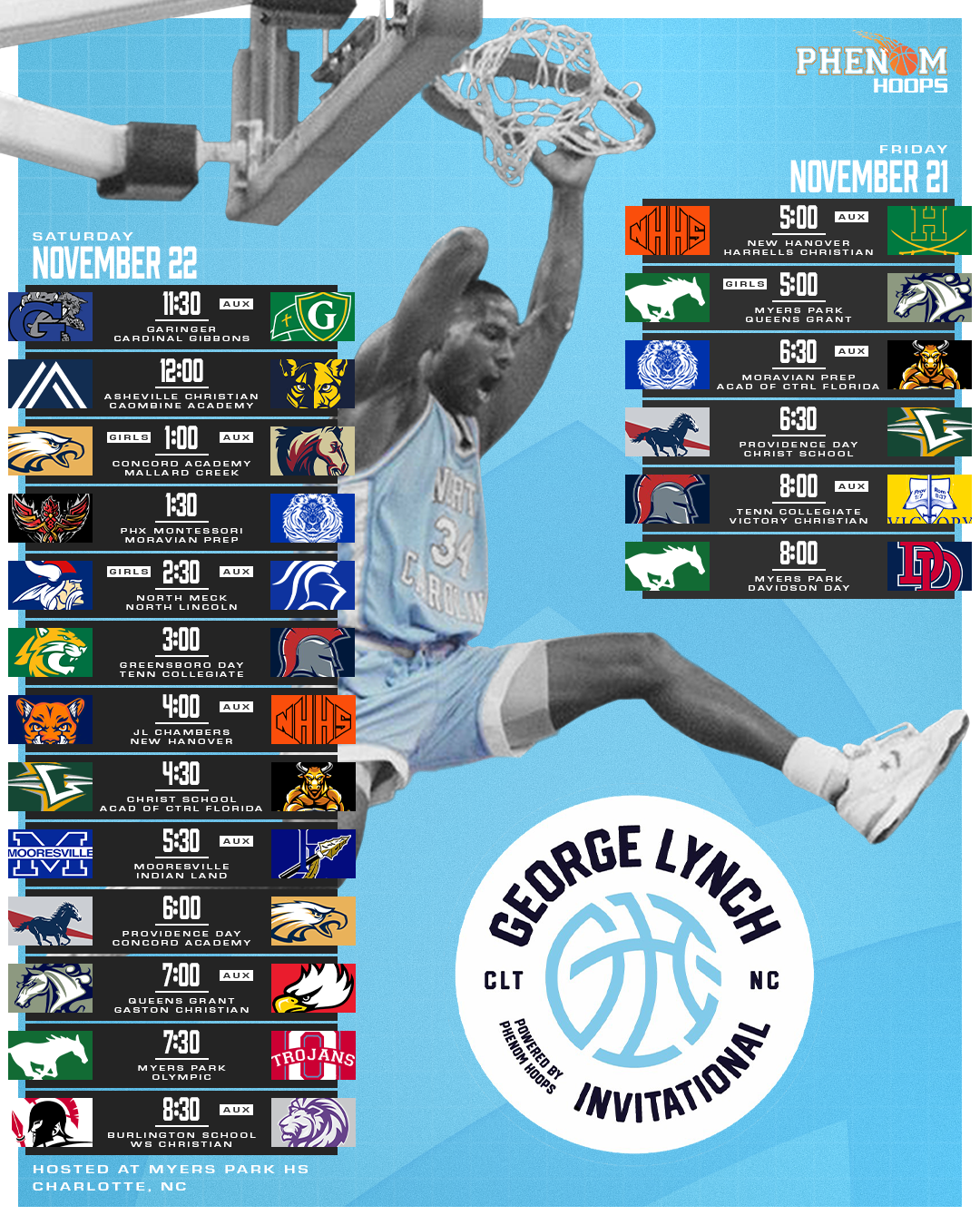 George Lynch Schedule (1)