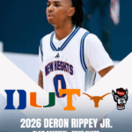 2026 Deron Rippey Jr., nation’s top point guard, announces Top 5 Schools