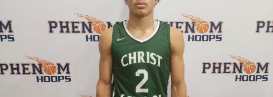 Introducing Himself in a Big Way: 2026 Kingston Whitty (Christ School)