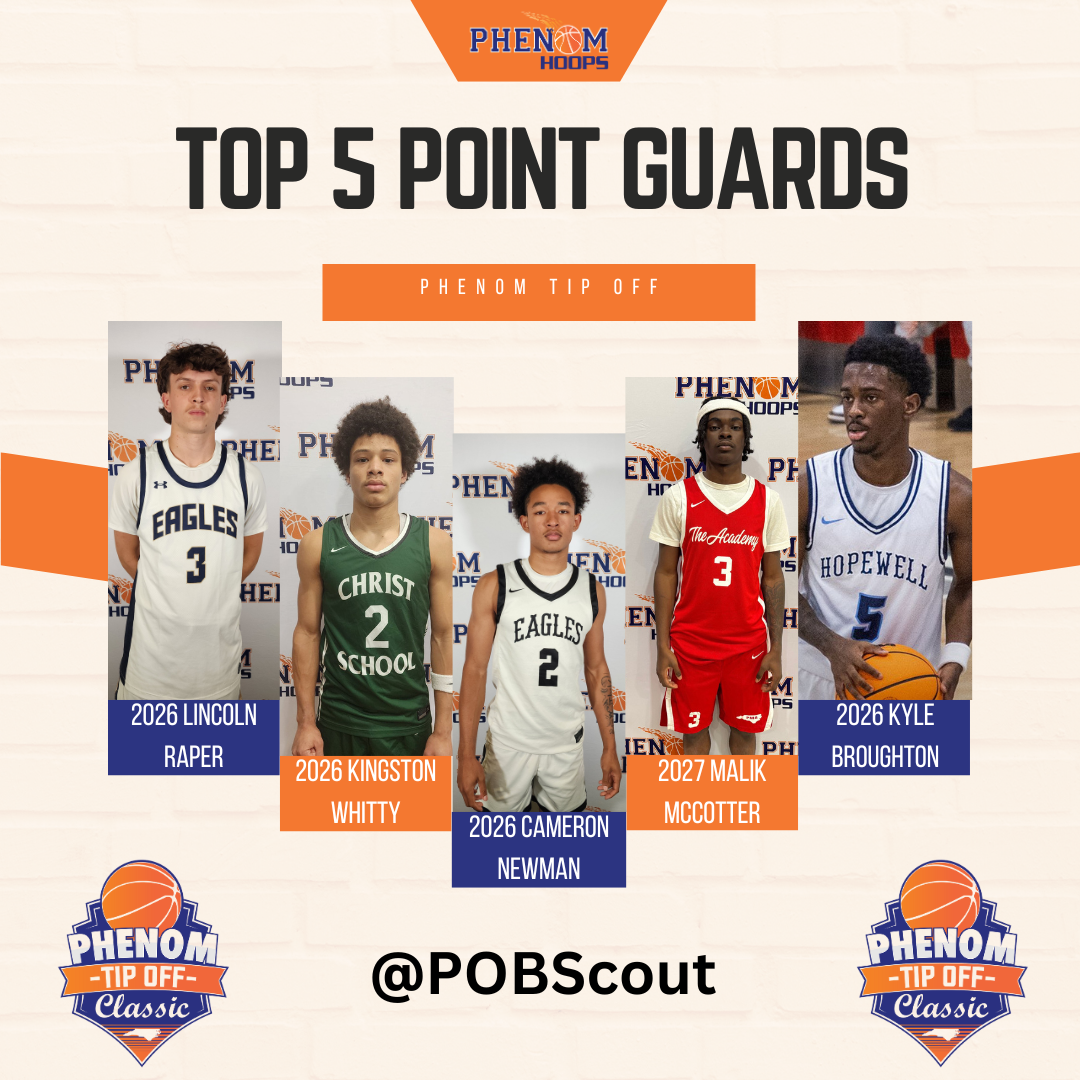 POB’s Top Point Guards from Phenom Tip-Off