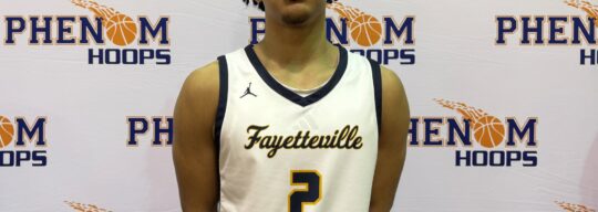 Is Justin Caldwell making an early statement as Player of the Year here in NC?